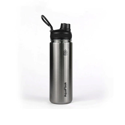 Aquaflask 532ml Flask Silver Steel