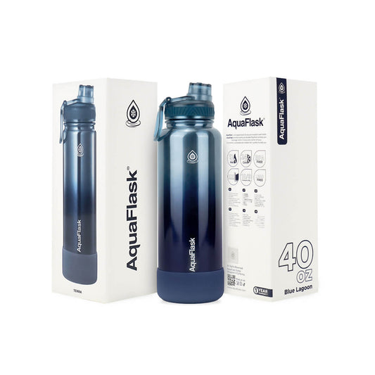 Aquaflask Terra 1182ml Flask Blue Lagoon