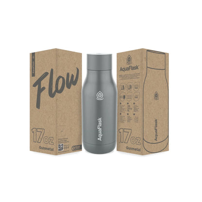 Aquaflask Flow 500ml Flask Gun Metal