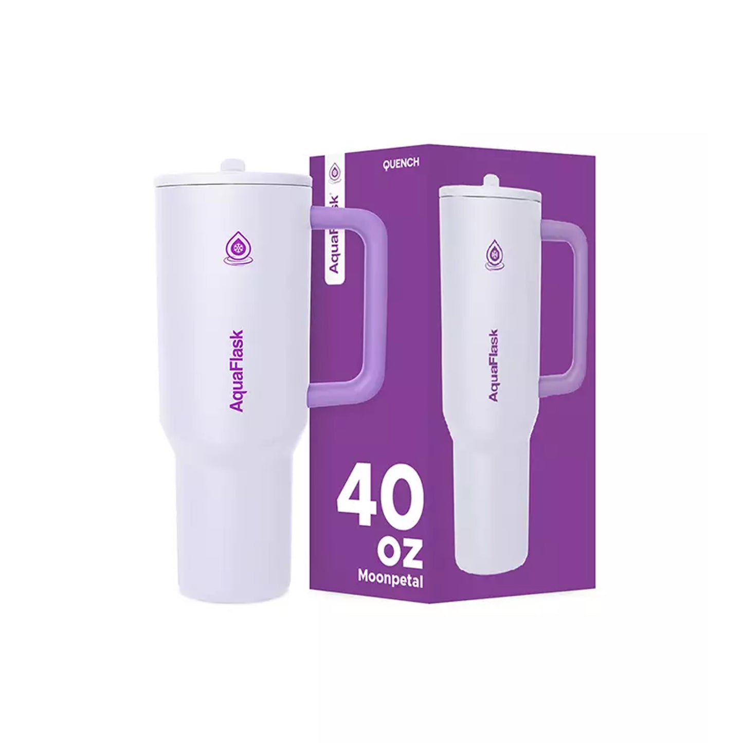 Aquaflask 1182ml Quench Collection Flask Moon Petal