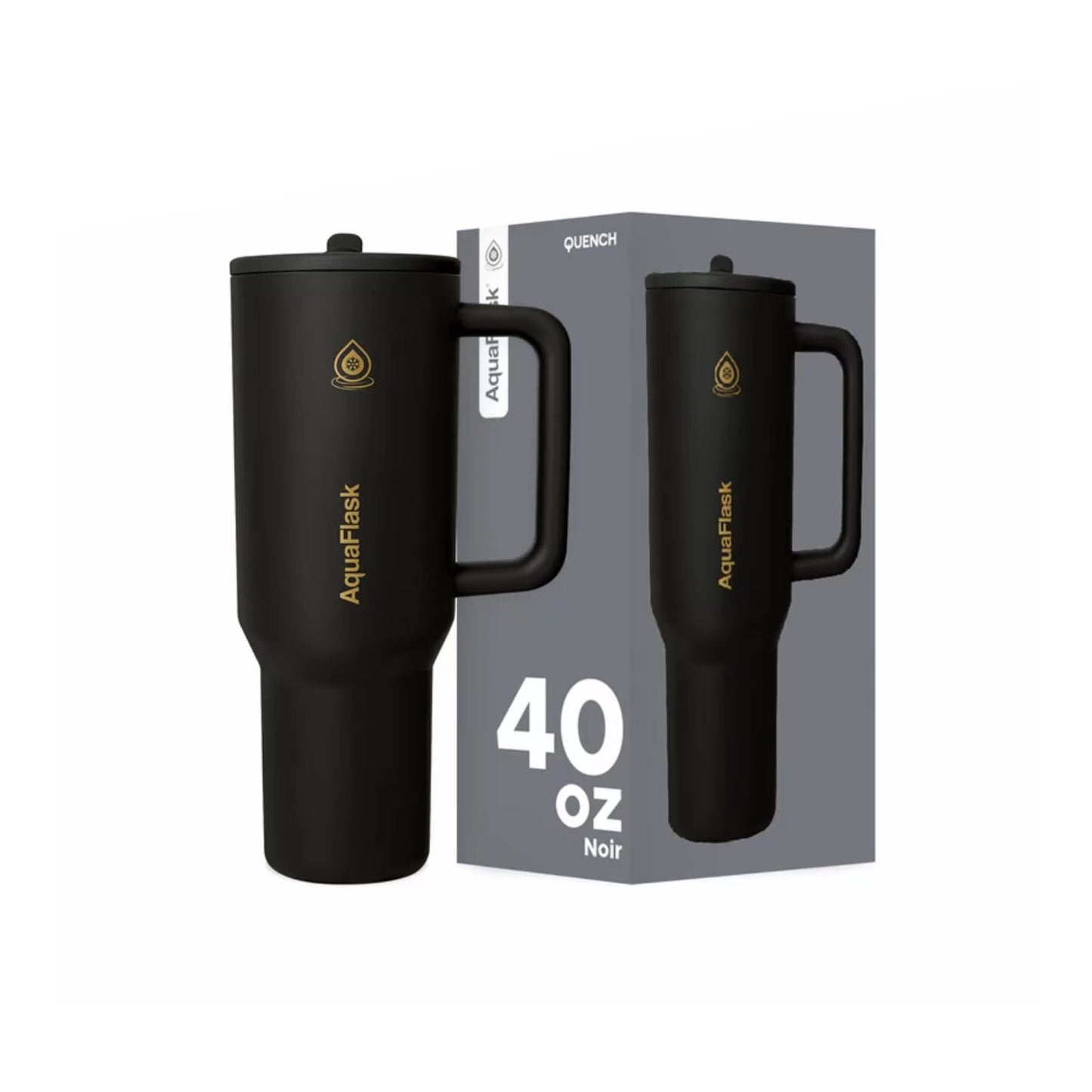 Aquaflask 1182ml Quench Collection Flask Noir