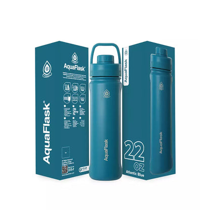 Aquaflask Sport 650ml Flask Atlantic Blue