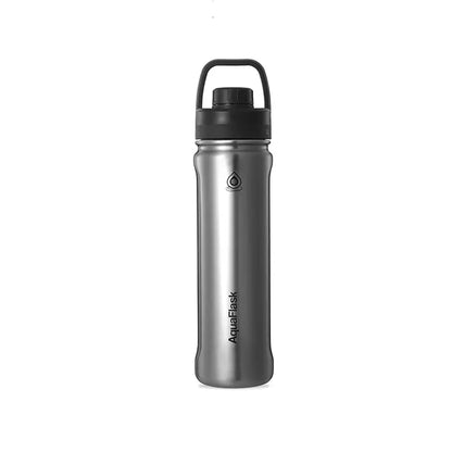 Aquaflask Sport 650ml Flask Silver Steel