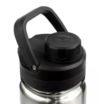 Aquaflask Sport 650ml Flask Silver Steel