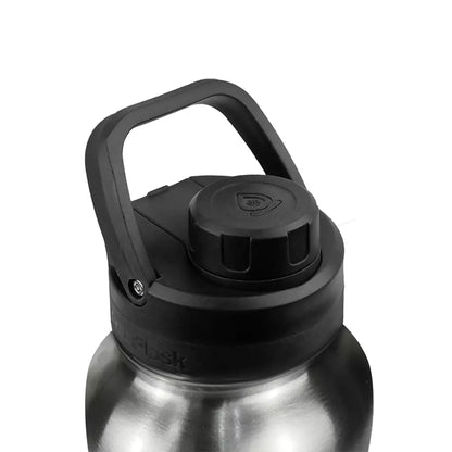 Aquaflask Sport 950ml Flask Silver Steel