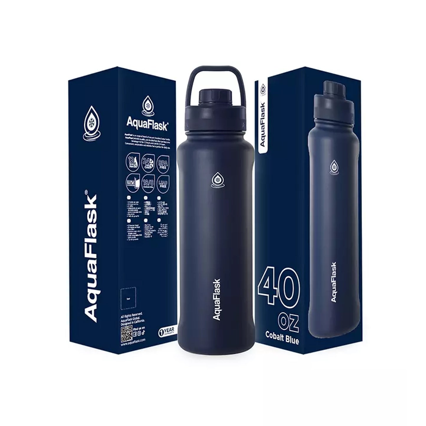 Aquaflask Sport 1182ml Flask Cobalt Blue