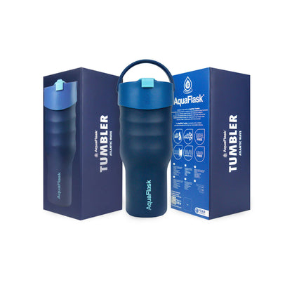 Aquaflask 900ml Tumbler Atlantic Wave