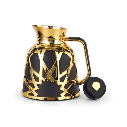1Lt Arabic Flask Black & Gold