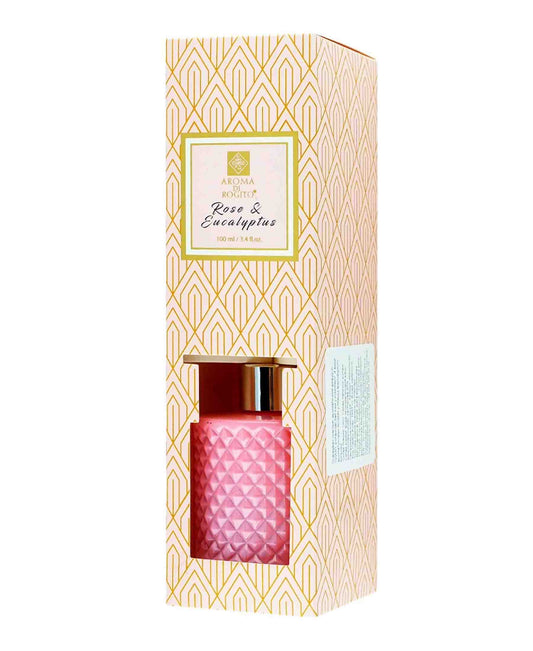Aroma Di Rogito Rose & Eucalyptus Diffuser - Pink
