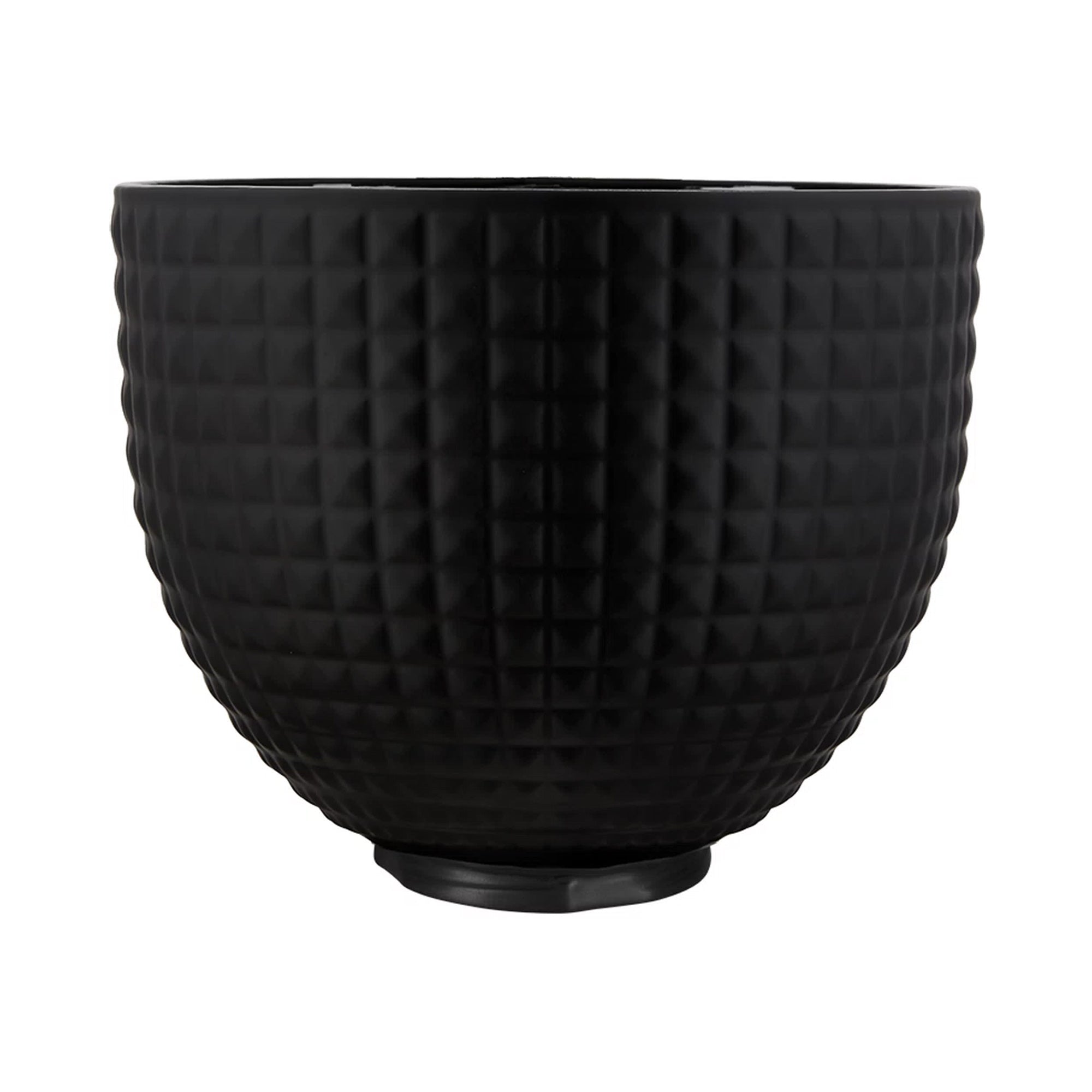 KitchenAid Artisan 4,7Lt 3-Dimensional Studded Ceramic Mixing Bowl Black