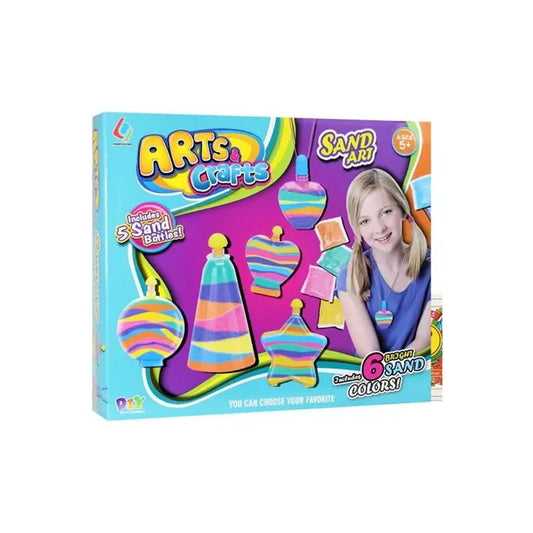 Arts & Crafts Sand Art Kit Multicoloured