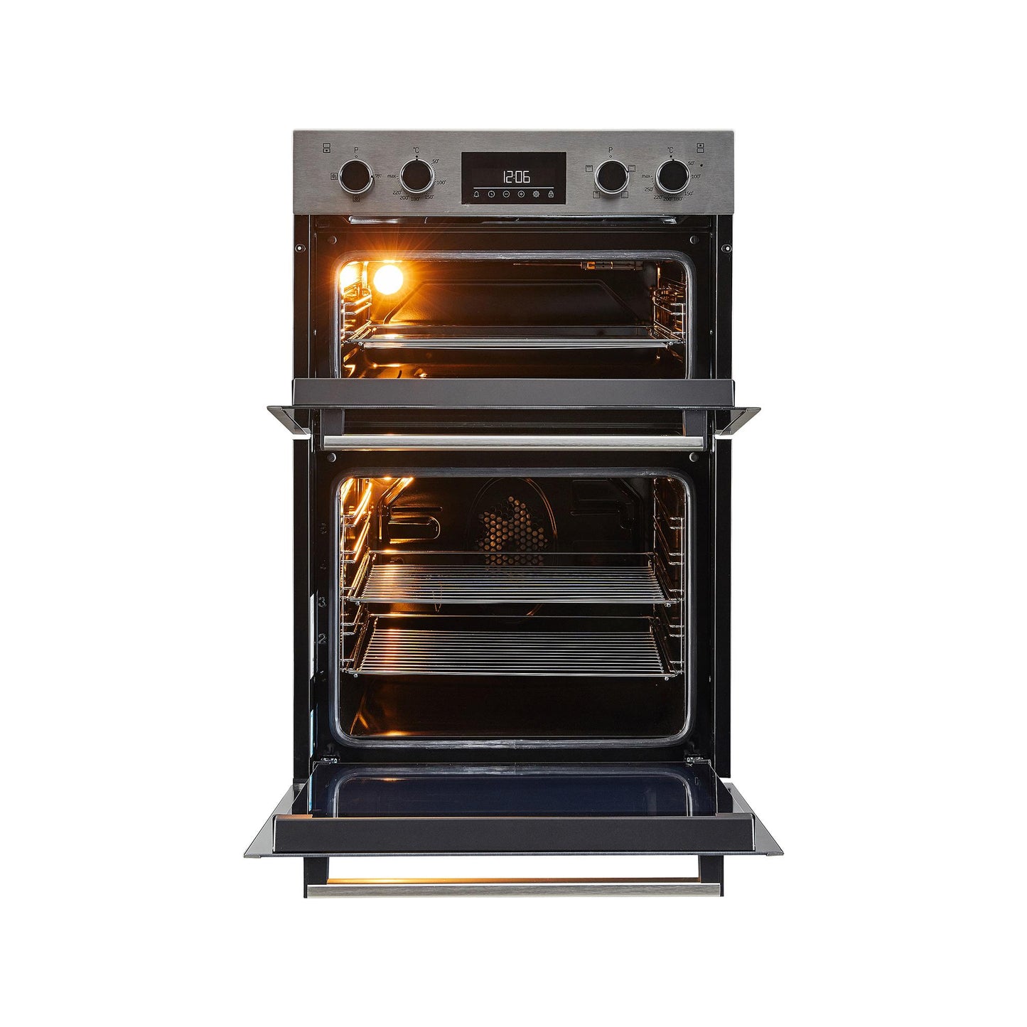 Beko 60cm Built-In Double Oven Inox