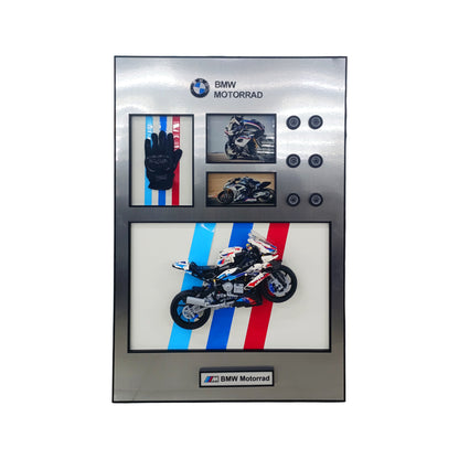 BMW Motorbike Picture Frame Grey