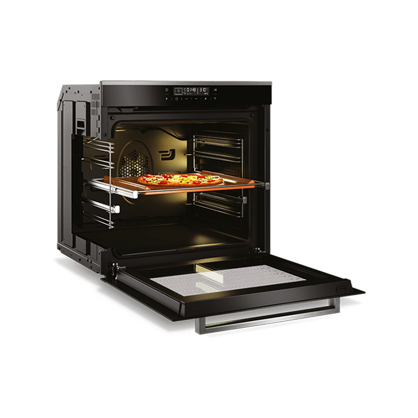 Beko 60cm BI Oven Split & Cook MultiFunction Oven Bohemian Anthracite