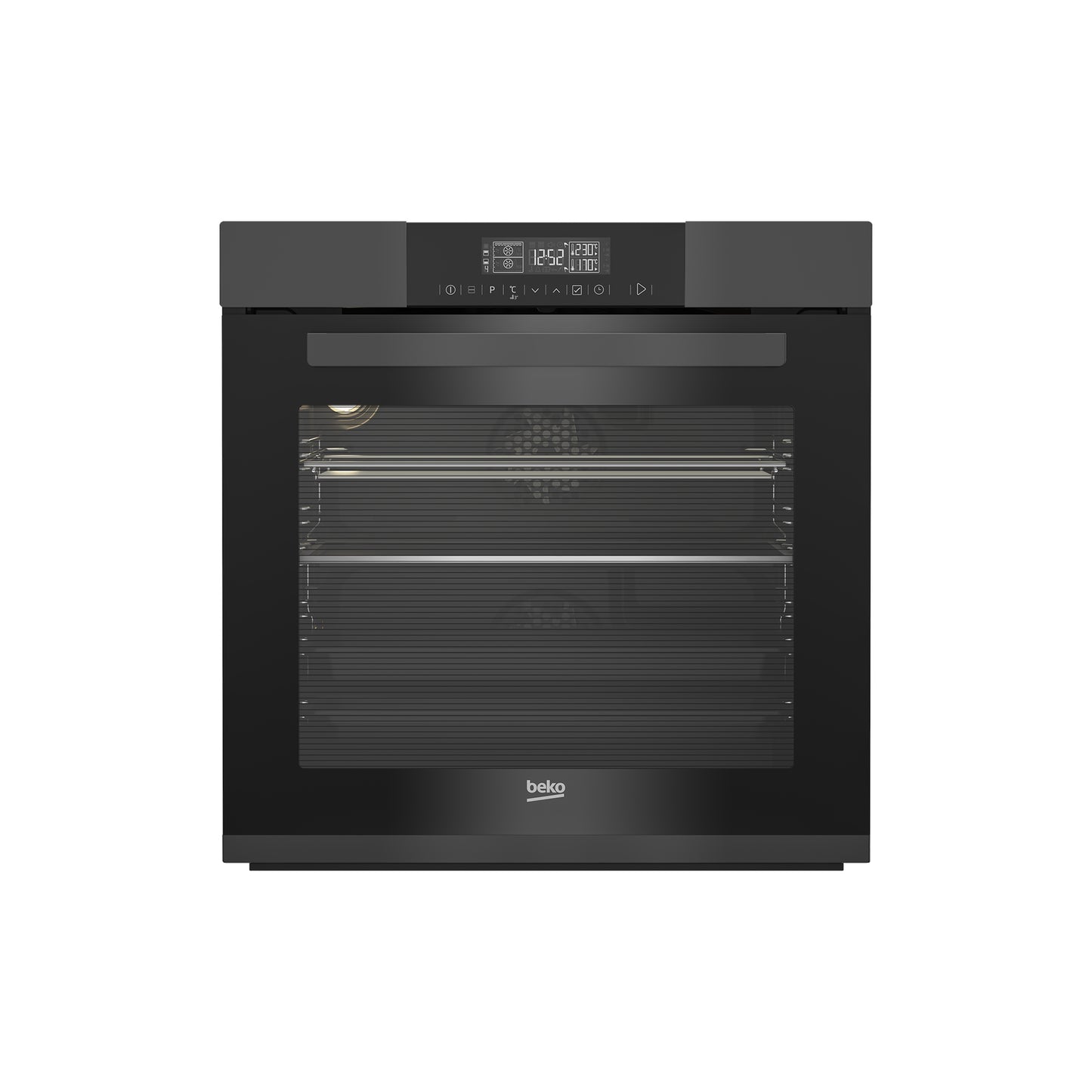 Beko 60cm BI Oven Split & Cook MultiFunction Oven Bohemian Anthracite