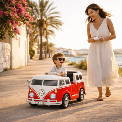 Volkswagen T1 Licensed Kids Electric Ride-On Car - BX1128
