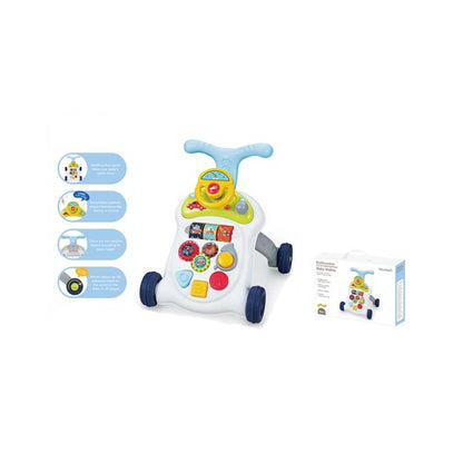 Multifunctional Baby Walker White