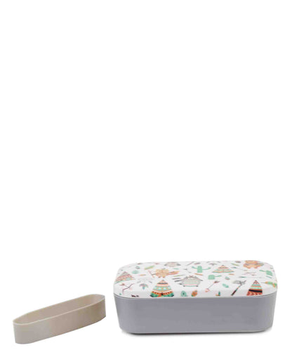 Kitchen Life Bamboo Lunch Box - Grey
