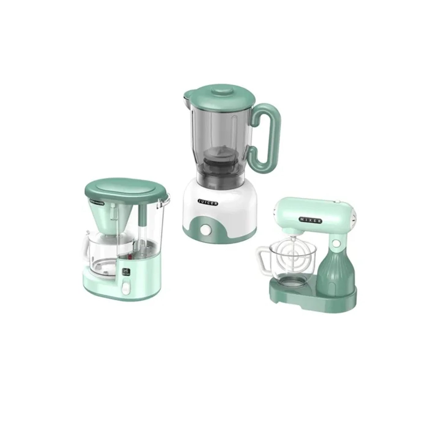 Kids 3 Piece Mini Appliance Set Green