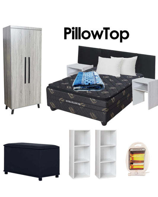 Bedroom Bundle Upgrade PillowTop Bed (Limited Time Combo)