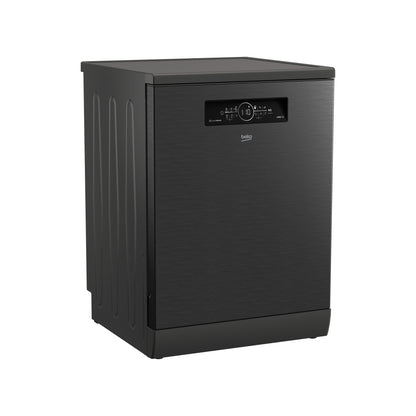 Beko 15 Place Setting Dishwasher Dark Inox