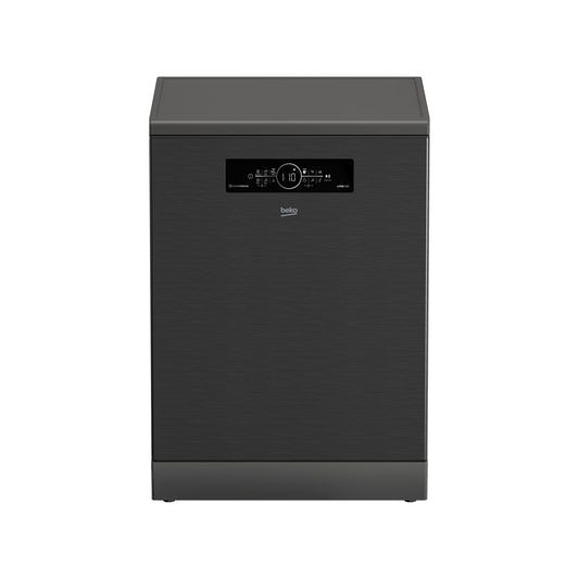 Beko 15 Place Setting Dishwasher Dark Inox
