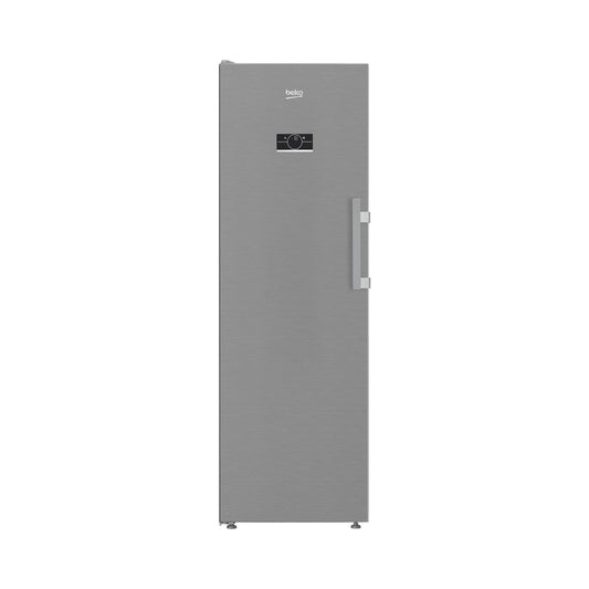 Beko 286L 60cm Upright Freezer Pearl Steel