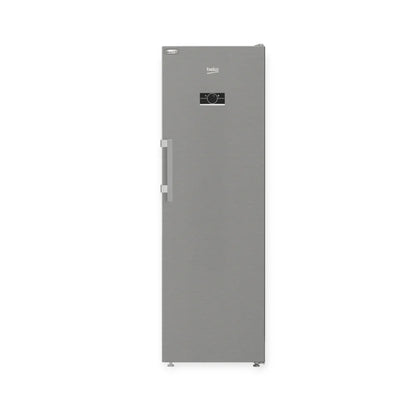 Beko 365L Beyond 60cm Upright Fridge Pearl Steel