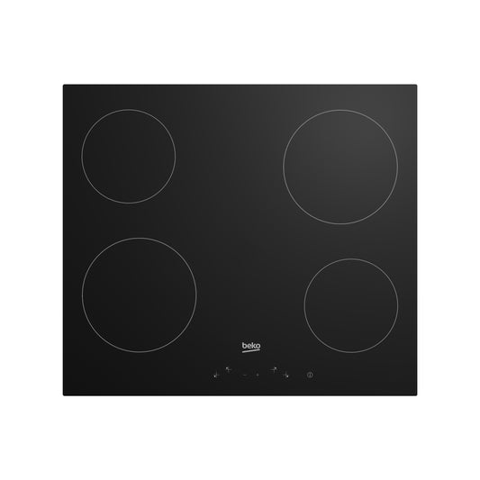 Beko 60cm Vitroceramic Hob Black