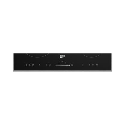 Beko 60cm Vitroceramic Hob with Dual & Flexi Zones Black