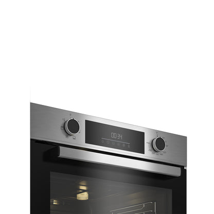 Beko Built In Electric Oven Metallic