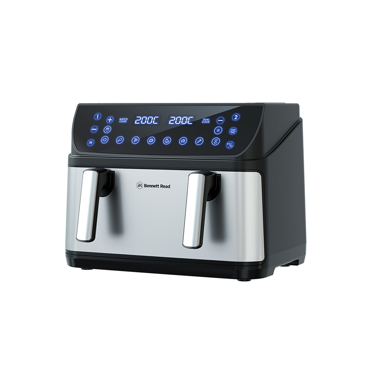 Bennett Read 10.5Lt Triple Zone Air Fryer Black