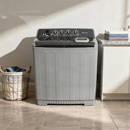 Bennett Read 24kg Twin Tub Washing Machine Grey