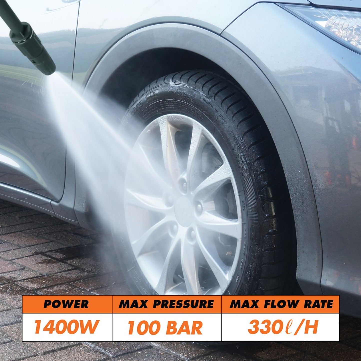 Bennett Read XTR1400 Pressure Washer Orange