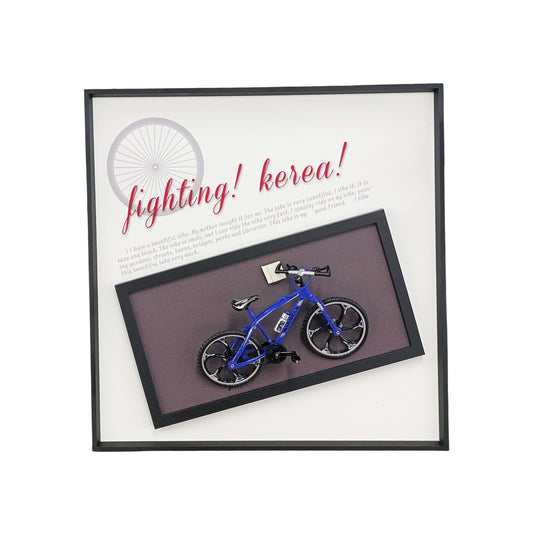 40 x 40cm Bicycle Frame Blue