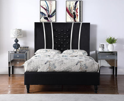 Seville Headboard Black