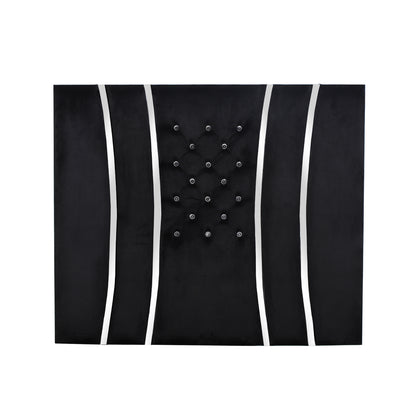 Seville Headboard Black