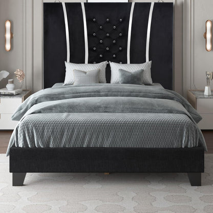 Seville Headboard Black