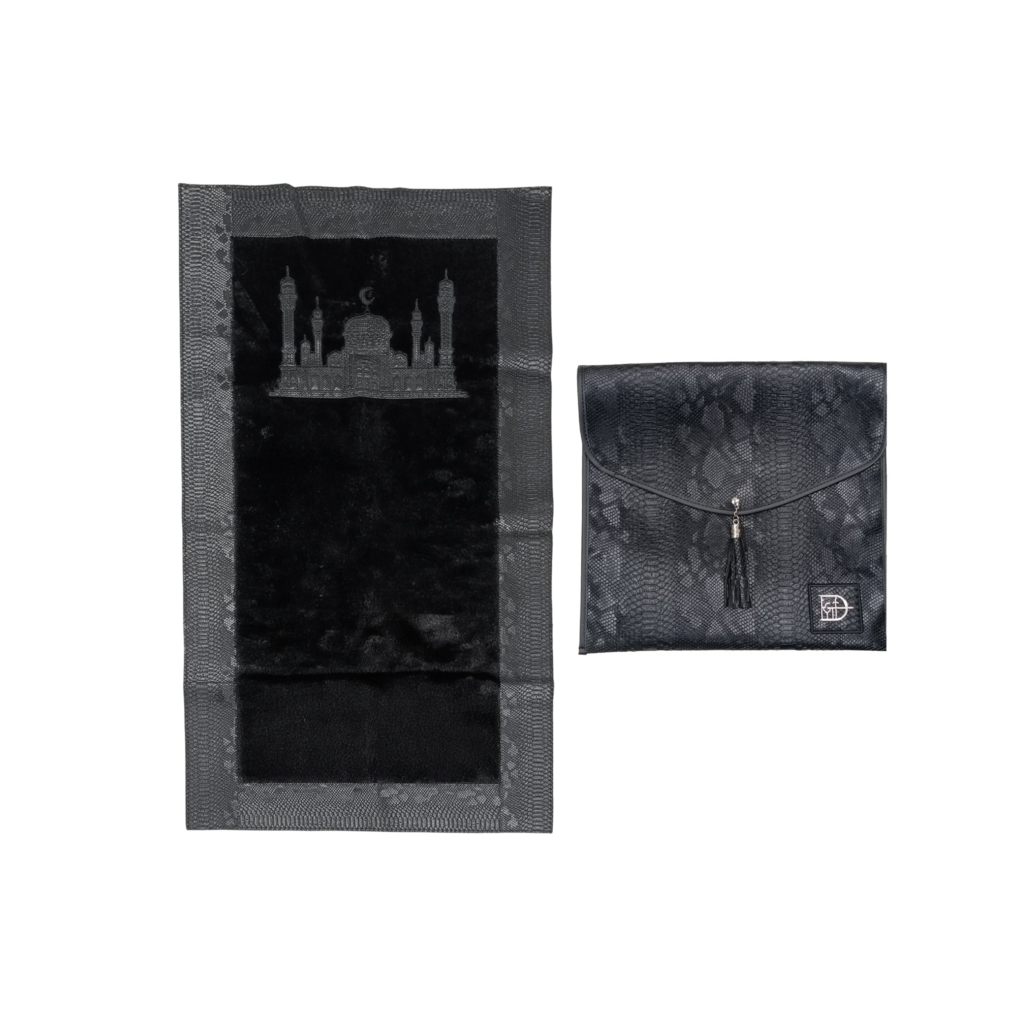 Musallah with Leather Bag Black – The Culinarium
