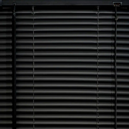 Xclusive Blinds 25mm 60 x 90cm PVC Blinds Black