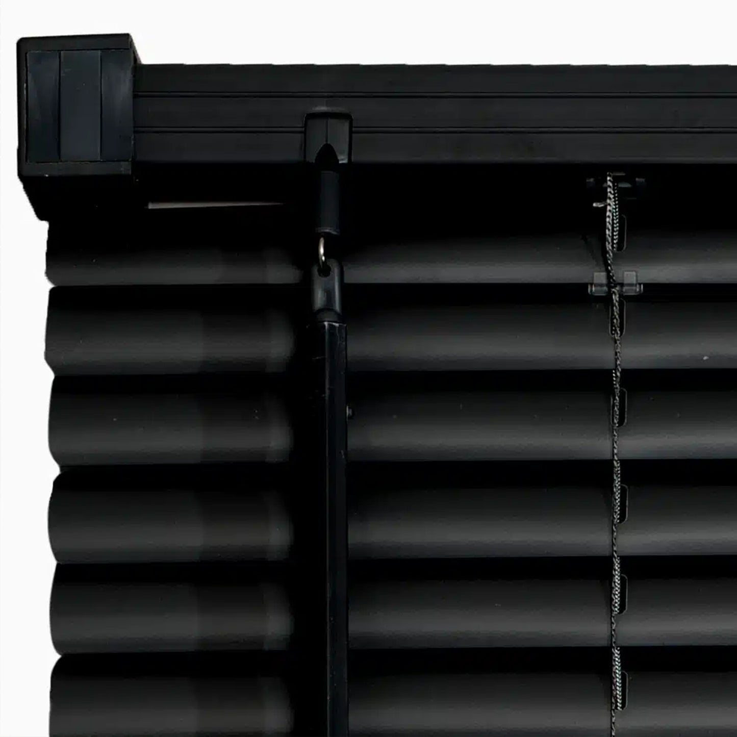 Xclusive Blinds 25mm 60 x 90cm PVC Blinds Black