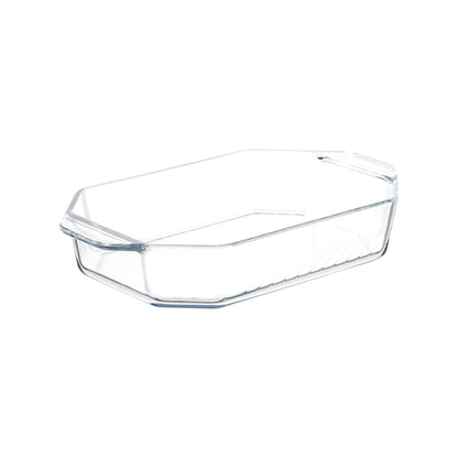 Borcam 2.7Lt Rectangular Casserole Clear