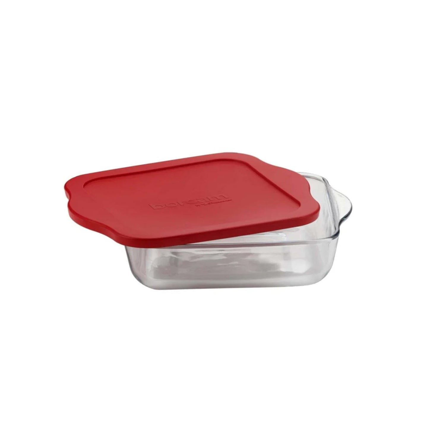 Borcam 1.9Lt Square Casserole Clear