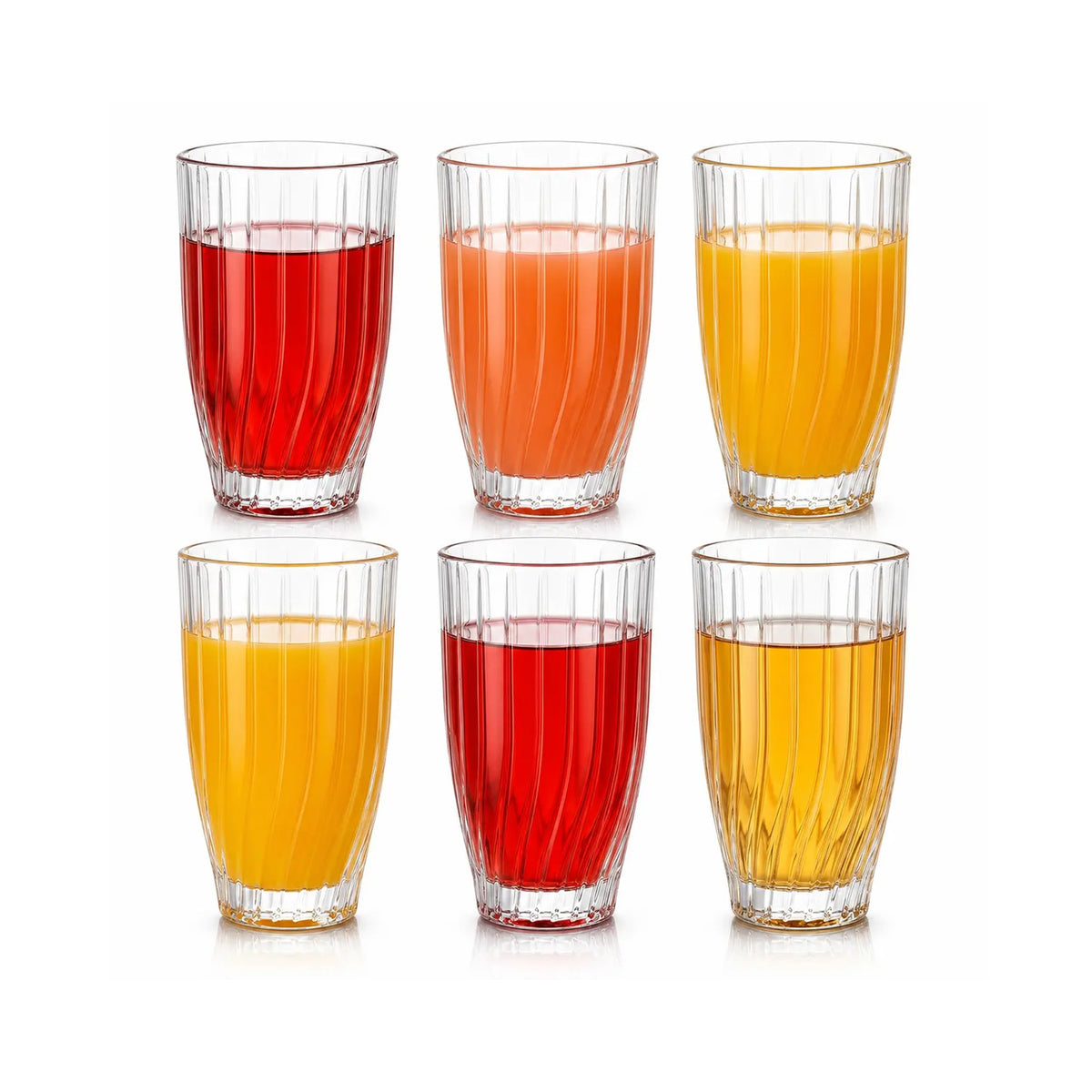 Pasabahce Bouquet 350ml Hiball Glass Set of 6