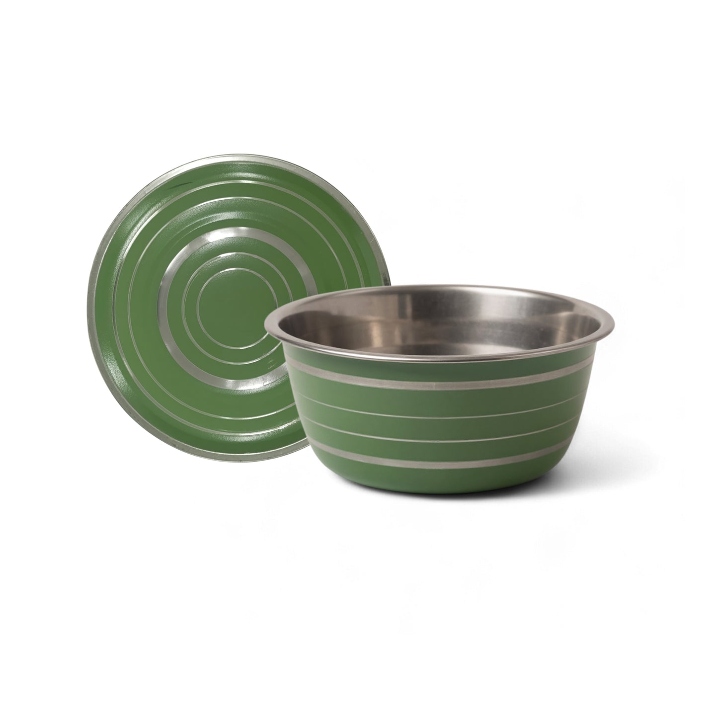 Kitchen Life 18cm Stainless Steel Bowl Green