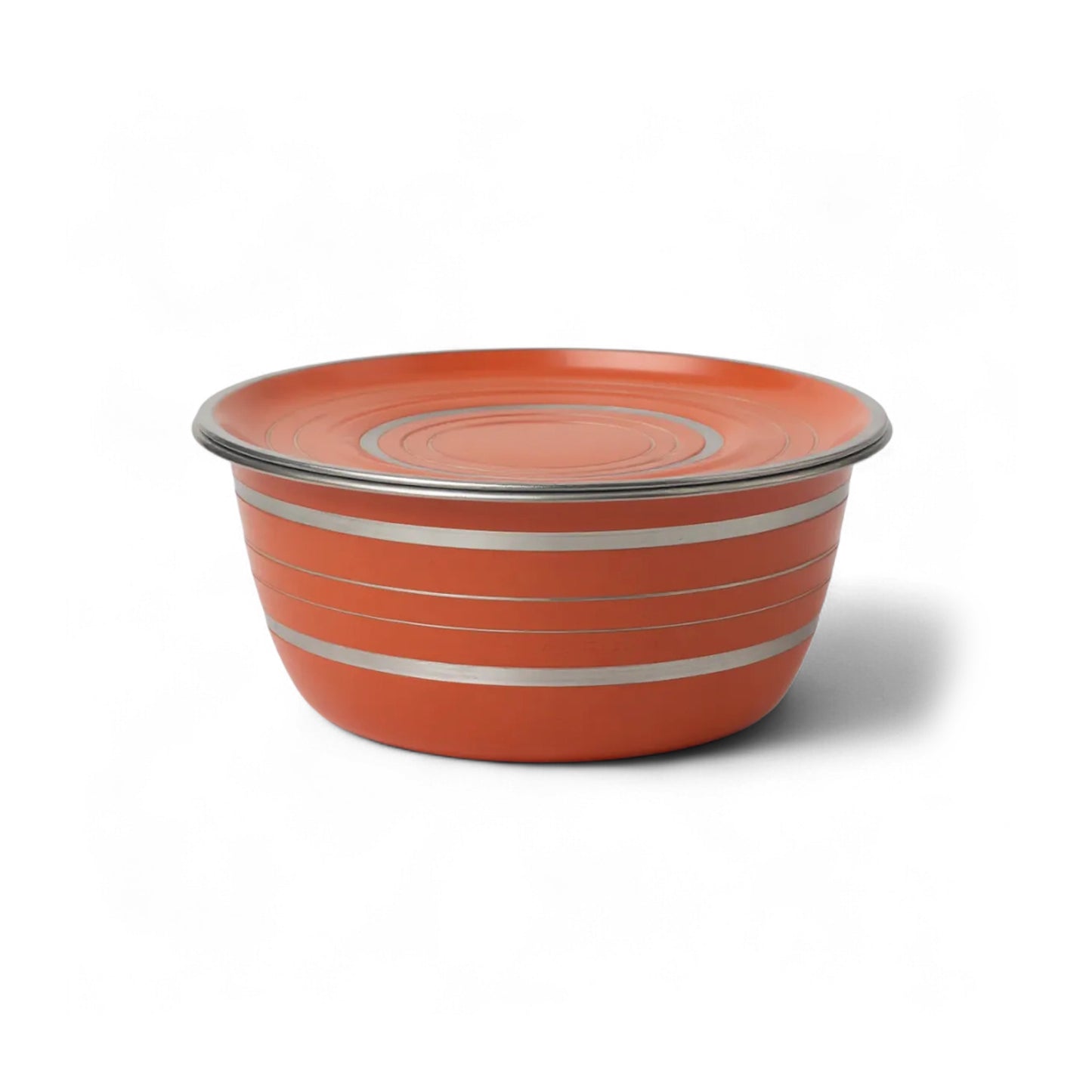 Kitchen Life 24cm Stainless Steel Bowl Orange