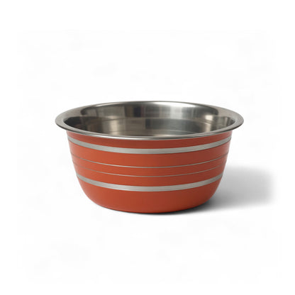 Kitchen Life 24cm Stainless Steel Bowl Orange
