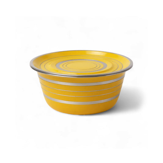 Kitchen Life 30cm Stainless Steel Bowl Yellow