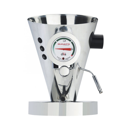 Bugatti Diva Espresso Coffee Machine Steel