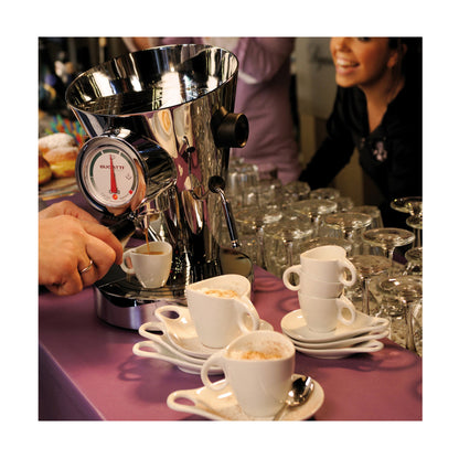 Bugatti Diva Espresso Coffee Machine Steel